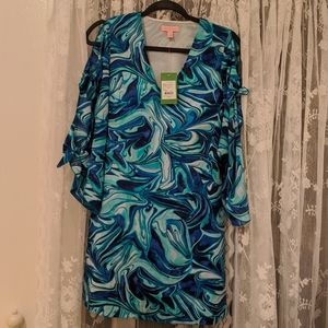 Lilly watercolor dress
